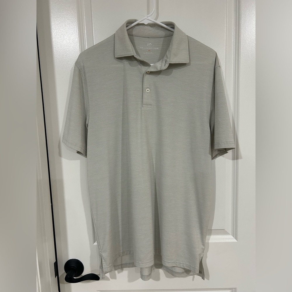 Southern Tide Light Gray Polo Shirt